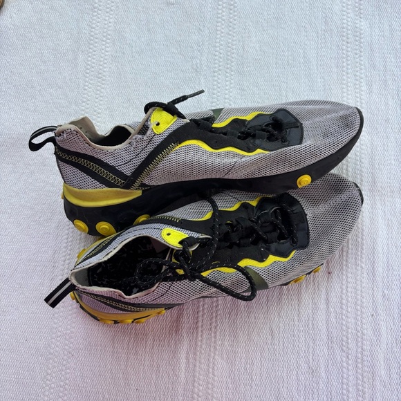 Nike React Element 55 Dynamic Yellow sneaker mens 8 - Picture 5 of 11